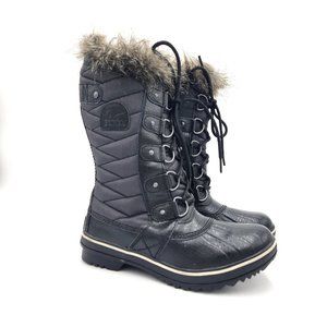 Sorel Women's Black Tofino II Waterproof Winter Boots Size 5.5